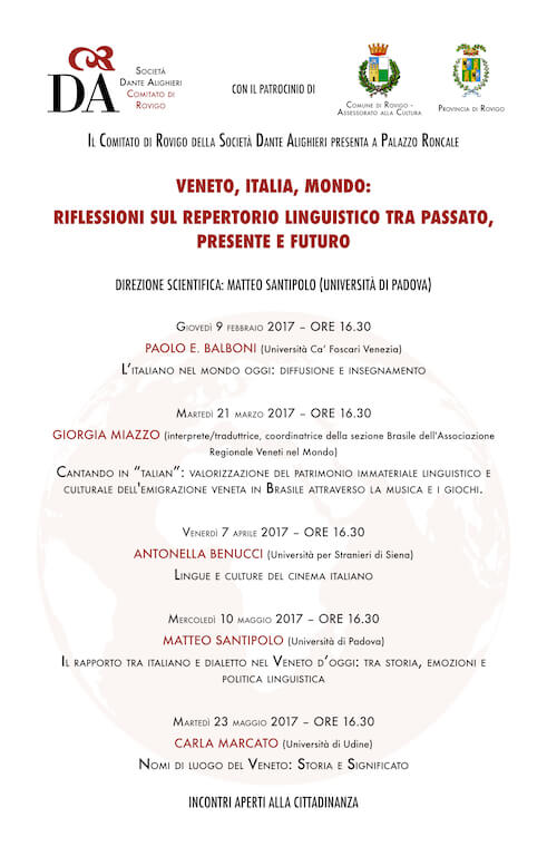 Circolo Seminari a Palazzo Roncale - Rovigo